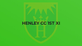 Henley CC 1st XI