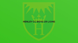 Henley CC Boys U9 Lions