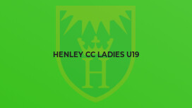 Henley CC Ladies U19