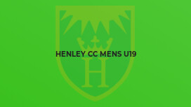 Henley CC Mens U19