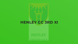 Henley CC 3rd XI