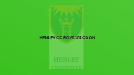 Henley CC Boys U11 Oxon