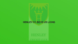 Henley CC Boys U9 Lions