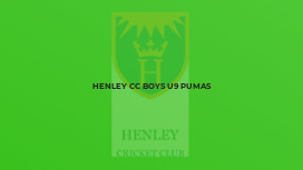 Henley CC Boys U9 Pumas