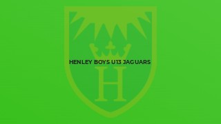 Henley Boys U13 Jaguars