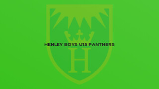 Henley Boys U15 Panthers