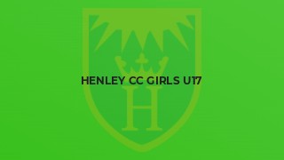 Henley CC Girls U17