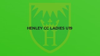 Henley CC Ladies U19