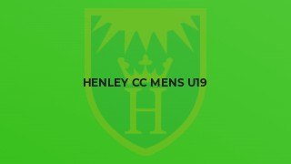 Henley CC Mens U19