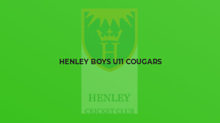 Henley Boys U11 Cougars