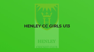 Henley CC Girls U13