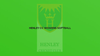 Henley CC Womens SOFTBALL