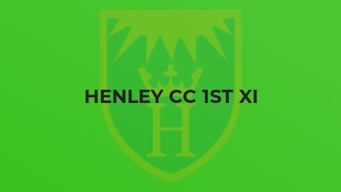 Henley 1st XI v Banbury