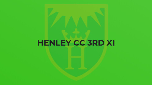 Henley 3's fall short v Sonning 2's