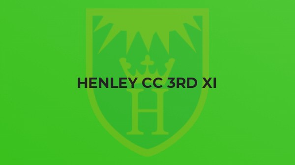 Henley 3s V Boyne Hill 2s