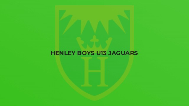 Henley Boys U13 Jaguars