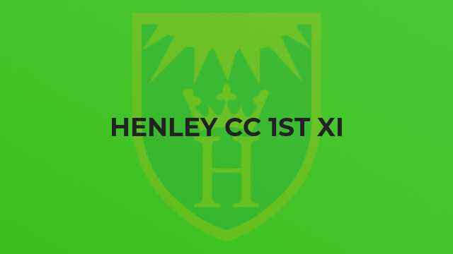 Henley CC 1st XI