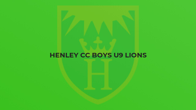 Henley CC Boys U9 Lions