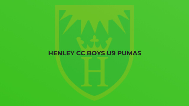 Henley CC Boys U9 Pumas