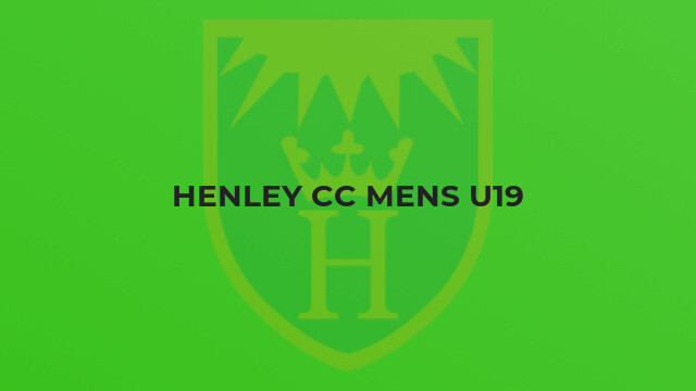 Henley CC Mens U19