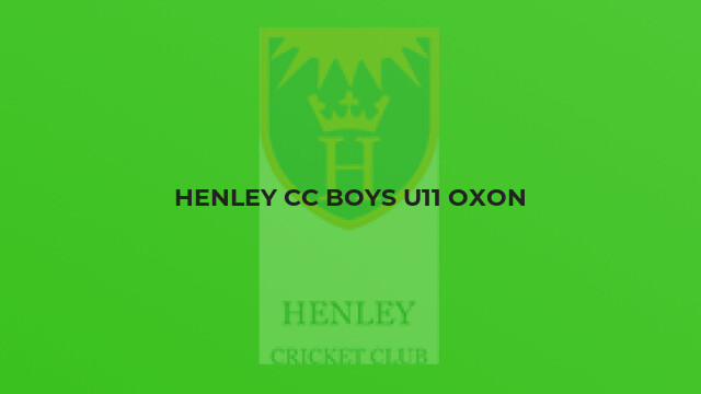 Henley CC Boys U11 Oxon