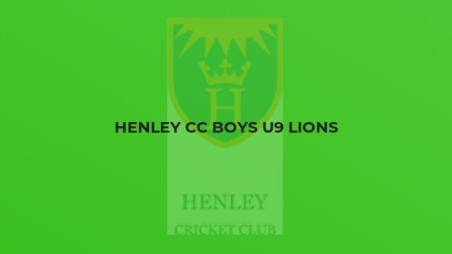 Henley CC Boys U9 Lions