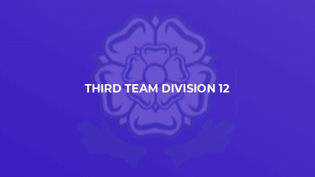 Rushden & Higham Town CC Third Team Division 12