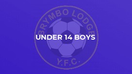 Under 14 Boys