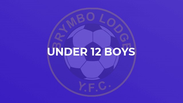 Under 12 Boys