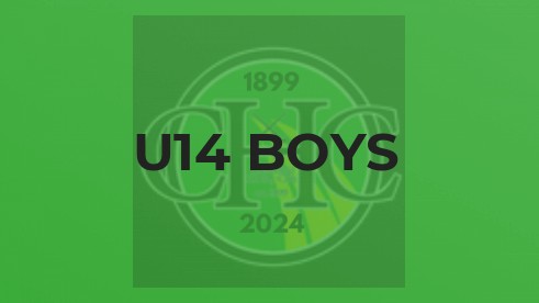 Chesterfield U14 boys win to finish 2024 on a high.