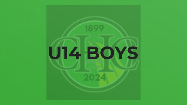 Chesterfield U14 boys win to finish 2024 on a high.