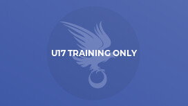 U17 Training Only