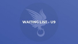 Waiting List - U9