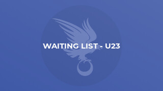 Waiting List - U23