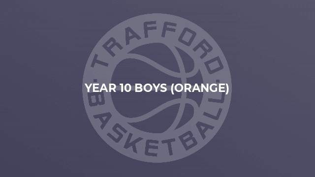 Year 10 Boys (Orange)