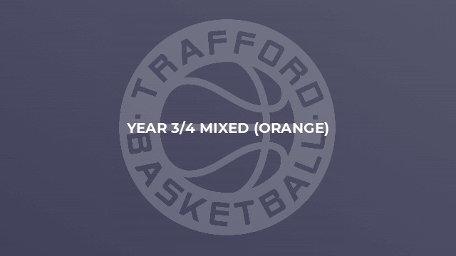 Year 3/4 Mixed (Orange)