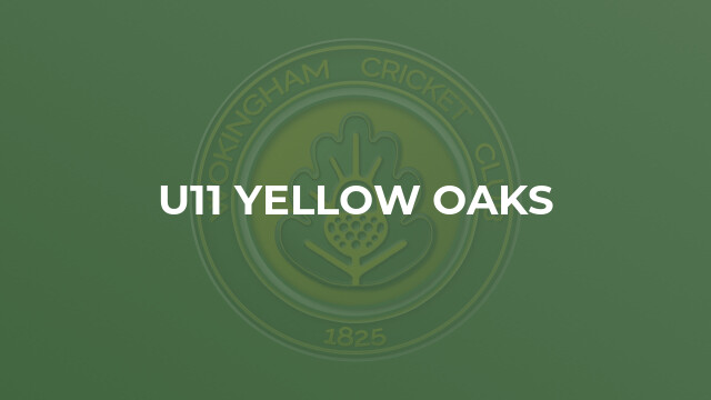 U11 Yellow Oaks