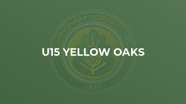 U15 Yellow Oaks