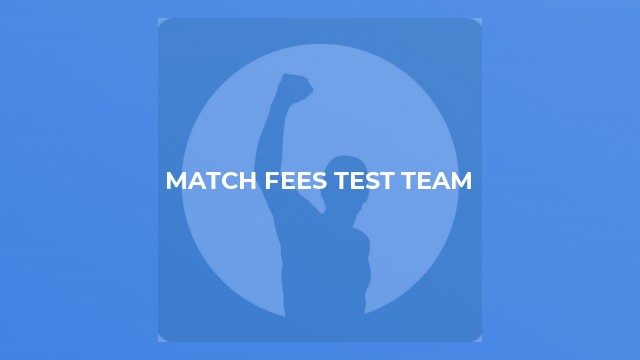 Match fees test team