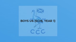 Boys U6 (Schl year 1)