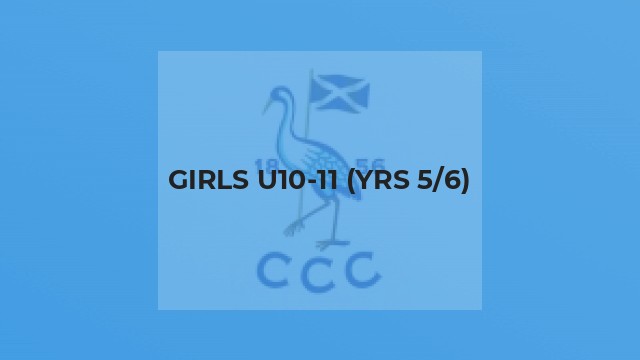 Girls U10-11 (yrs 5/6)