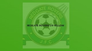 Redgate Rovers u9 Yellow