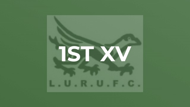 1st XV