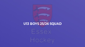 U13 Boys 25/26 Squad