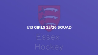 U13 Girls 25/26 Squad