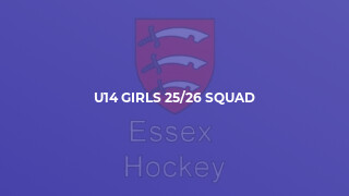 U14 Girls 25/26 Squad
