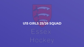 U15 Girls 25/26 Squad