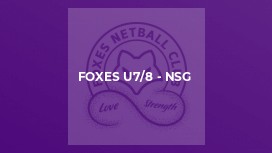 Foxes U7/8 - NSG