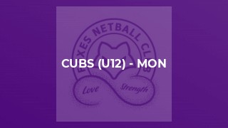 Cubs (U12) - Mon