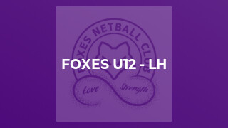 Foxes U12 - LH